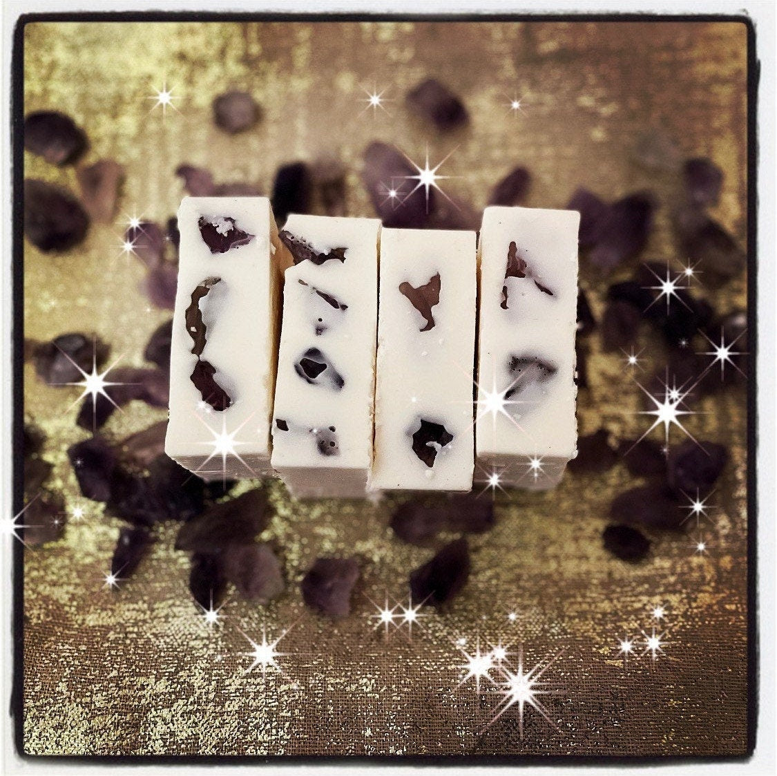 Elevated - Cocoa Butter Soap with Brazilian Amethyst