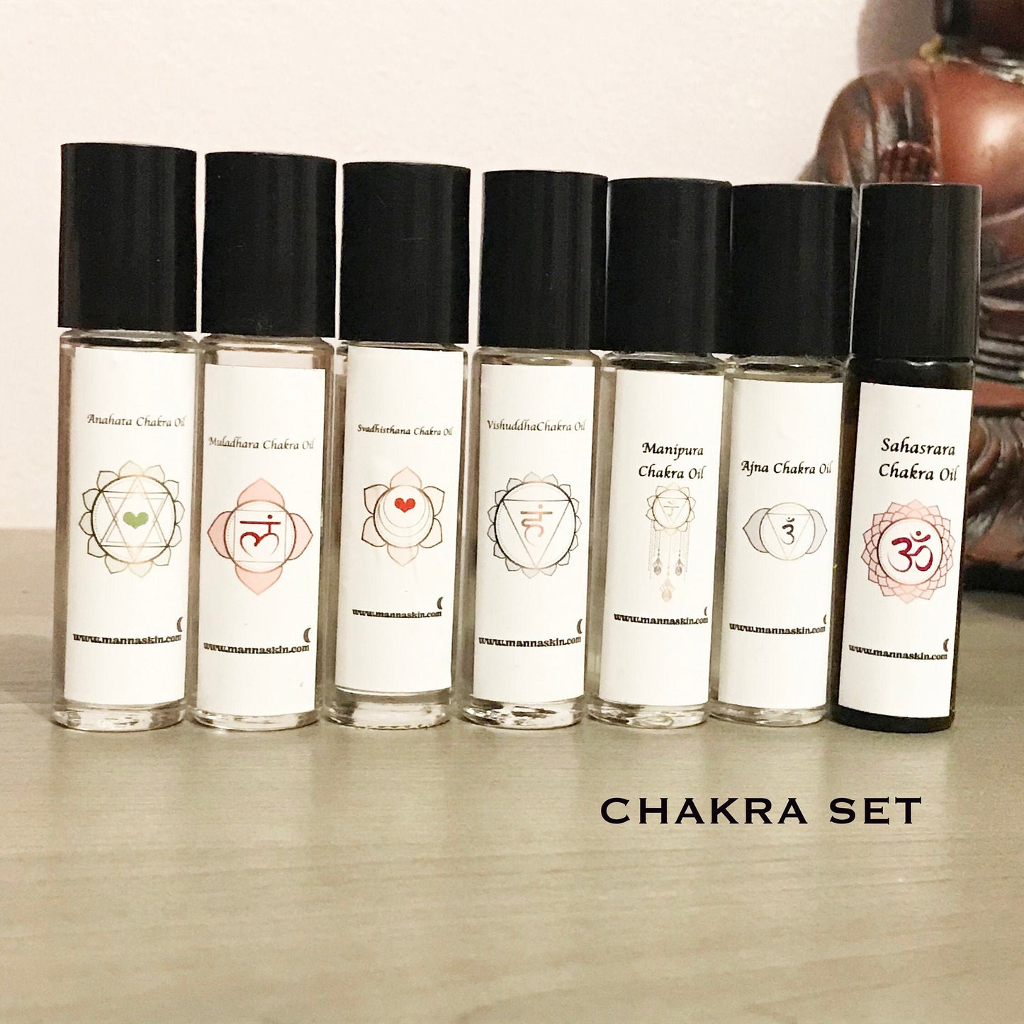Full Moon Energy Chakra Oil Gift Set
