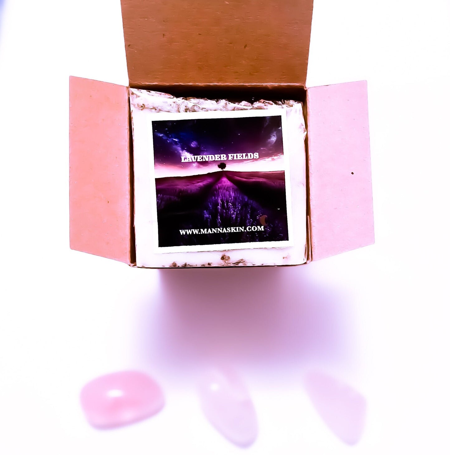 Lavender Fields Hanmade Soap with Dried Lavender Petals