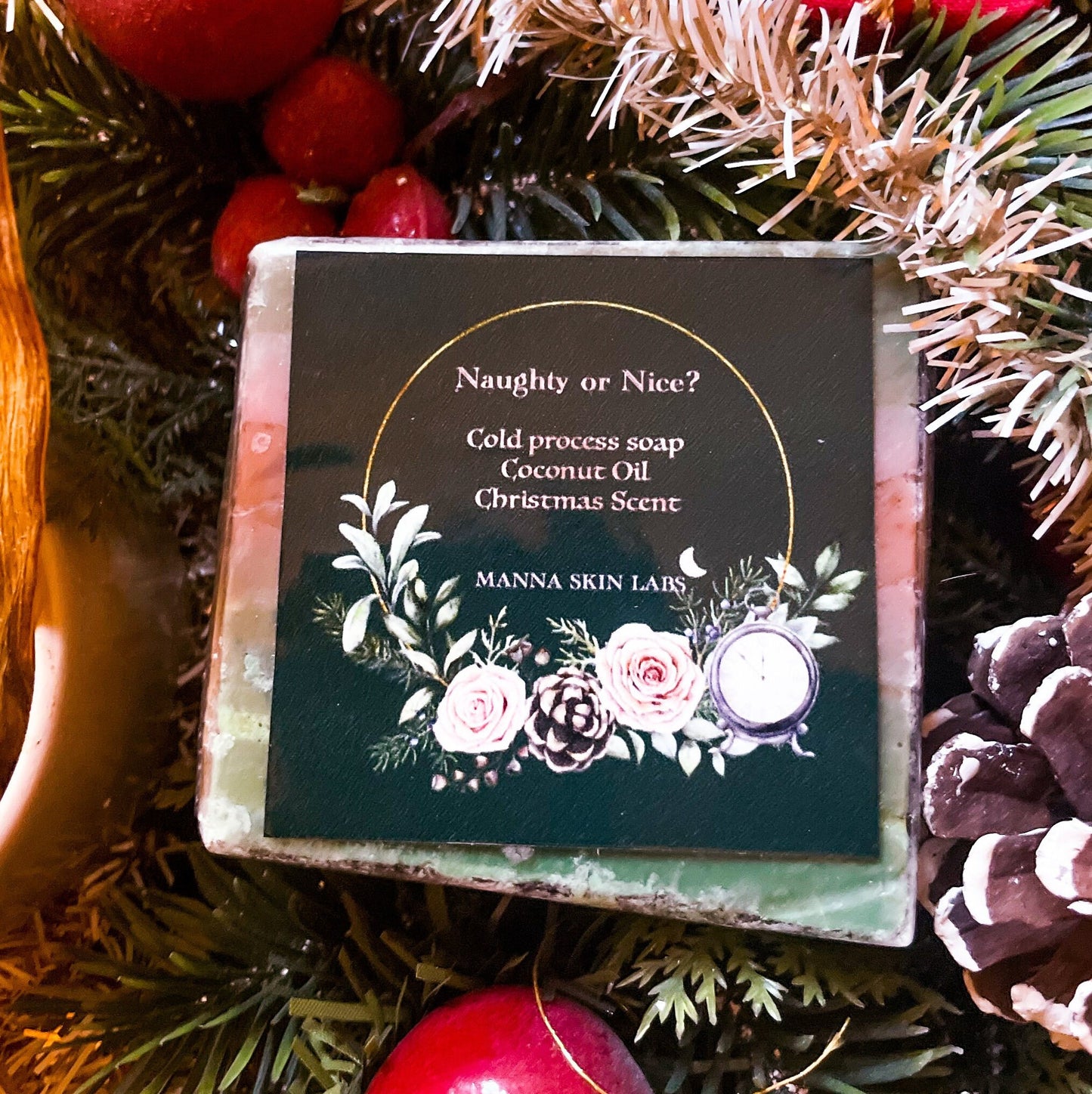 Layered Christmas Soap