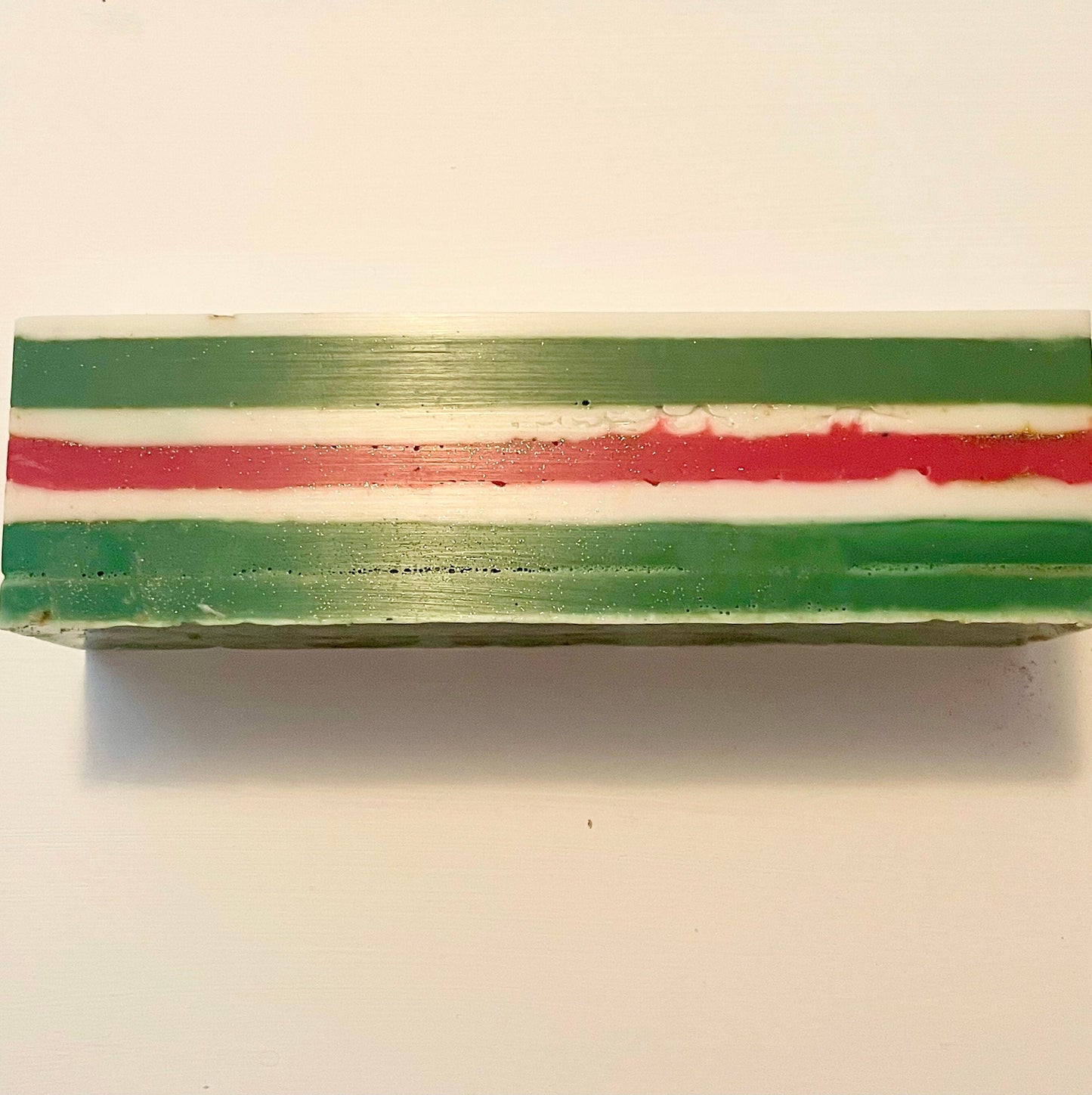 Layered Christmas Soap
