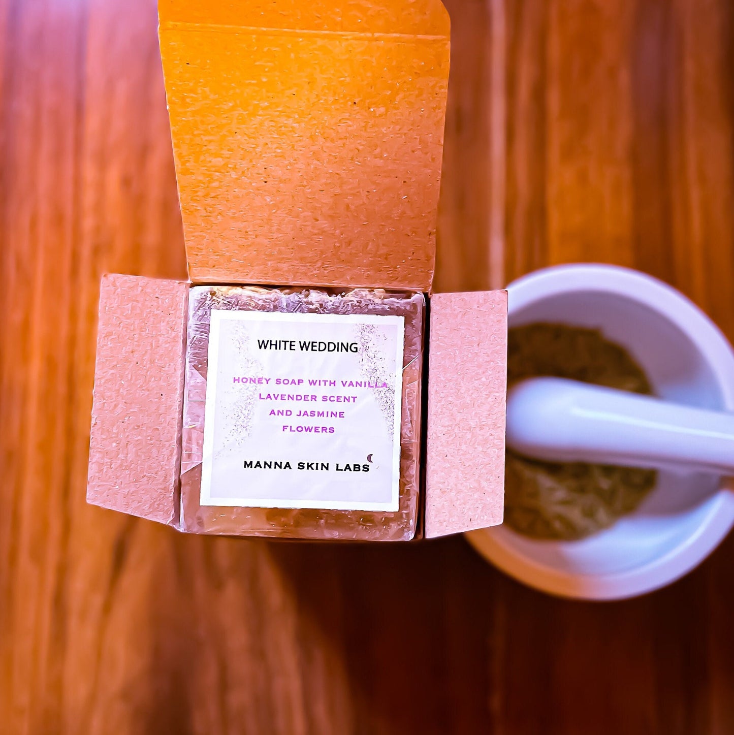 White Wedding 1 - Honey Soap